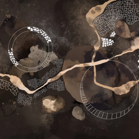 Fototapet Abstract Marcin Runowiecki R-Design Safiri Rêve MRS100