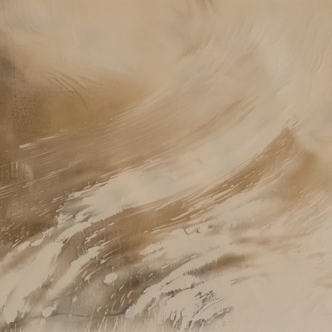 Fototapet Abstract Marron et Beige Sable Rêve MS203