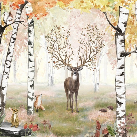 Fototapet Amazing Antlers - Autumn, Kikki Belle - Img 2