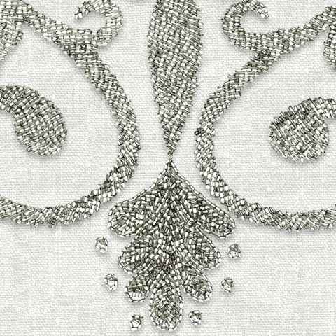 Fototapet, Baroque Pearl, White, Rebel Walls - Img 4