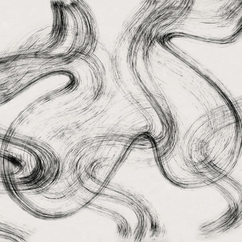 Fototapet, Blurry Stripes, Black &amp; White, Rebel Walls - Img 2