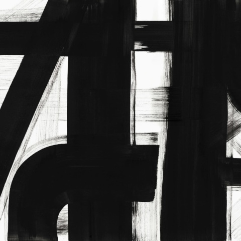 Fototapet, Bold Lines, Black &amp; White, Rebel Walls - Img 2