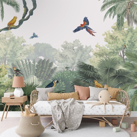 Fototapet Canopy Jungle - Natural, Kikki Belle - Img 4