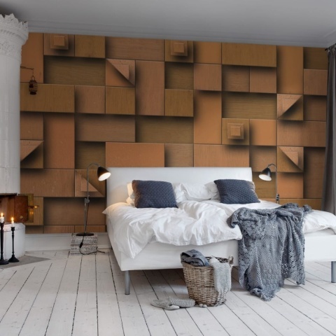 Fototapet, Carved Wood, Rebel Walls