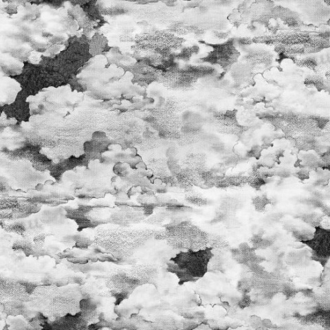 Fototapet, Chubby Clouds, Graphite, Rebel Walls - Img 2