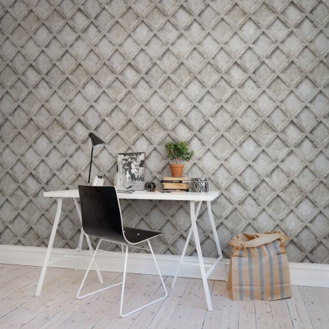 Fototapet, Concrete Trellis, Rebel Walls - Img 4