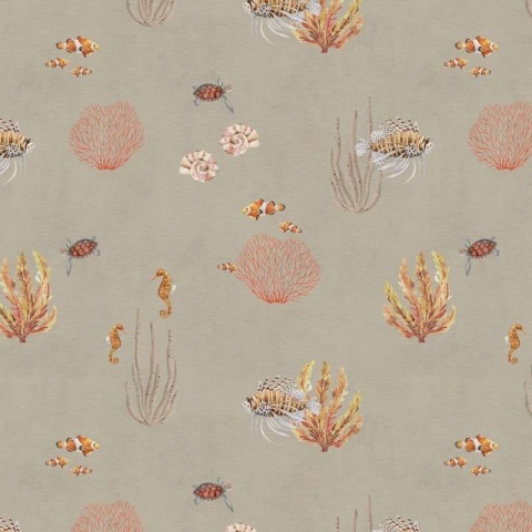 Fototapet Coral Garden - Brown, Kikki Belle - Img 2