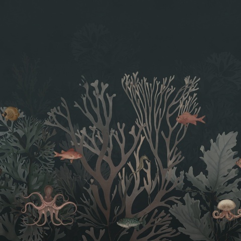 Fototapet, Coral World, Night, Rebel Walls - Img 2