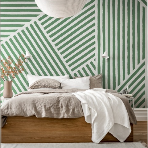 Fototapet, Different Directions, Green, Rebel Walls