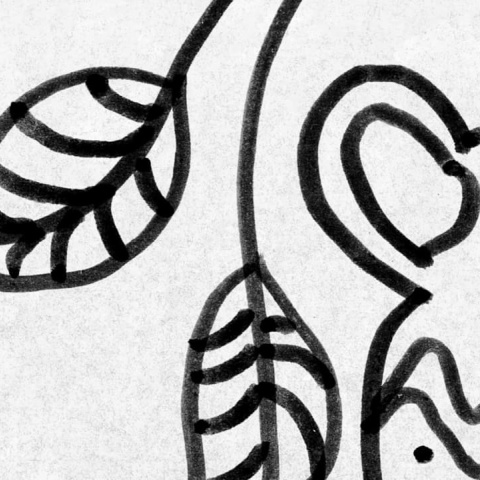 Fototapet, Doodle, White, Rebel Walls - Img 8