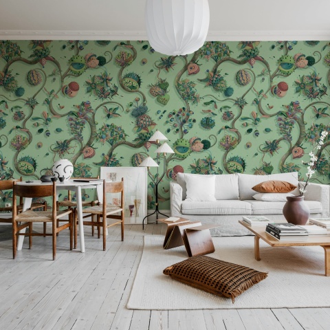 Fototapet, Eden Tree, Green, Rebel Walls - Img 3