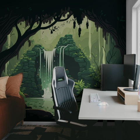 Fototapet, Fantasy Game, Dark, Rebel Walls - Img 3