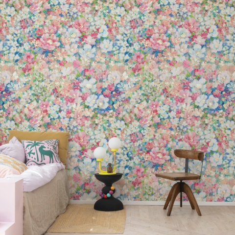 Fototapet, Flowerhaze, Pink, Rebel Walls - Img 3