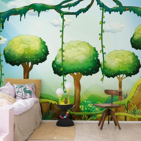 Fototapet, Gaming World, Green, Rebel Walls