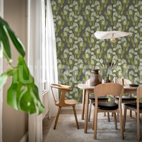 Fototapet, Garland Flora, Spring, Rebel Walls