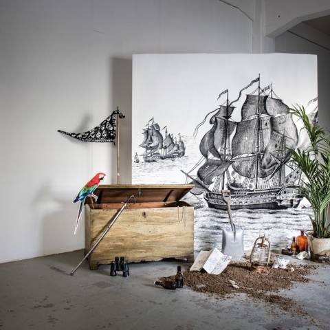 Fototapet, High Seas, Black, Rebel Walls - Img 10