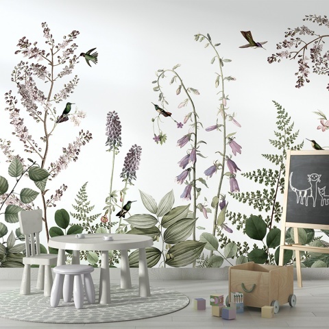 Fototapet Hummingbird Hedge, Kikki Belle - Img 5