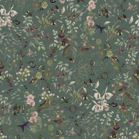 Fototapet, Hummingbird, Lush, Rebel Walls - Img 2