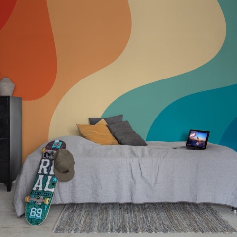 Fototapet, Joyfull, Rainbow, Rebel Walls - Img 3