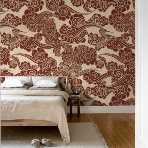 Fototapet, Kumo, Red, Rebel Walls - Img 3