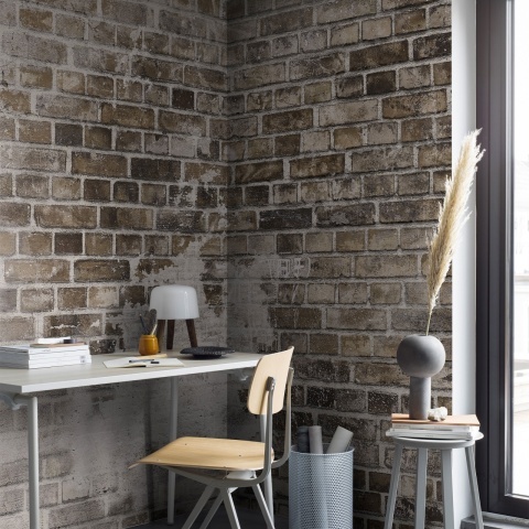 Fototapet lavabil, Weathered Bricks 9535W