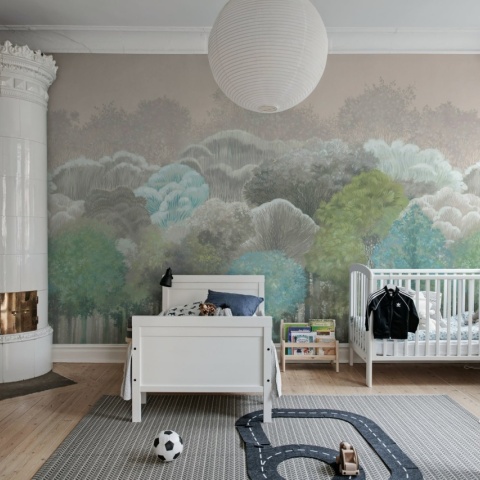 Fototapet, Leafy Forest, Dawn, Rebel Walls - Img 7