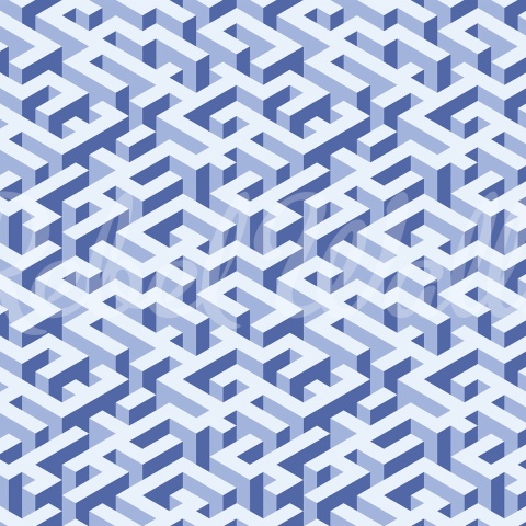 Fototapet, Mace Game, Blue, Rebel Walls - Img 2