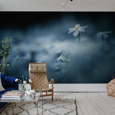 Fototapet, Midnight Flower, Rebel Walls