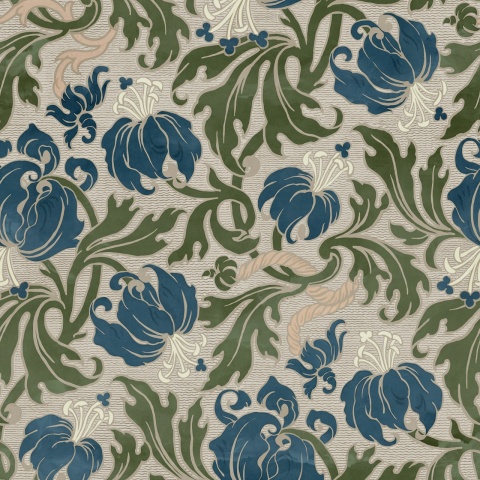 Fototapet, Midnight Peony, Beige, Rebel Walls - Img 2
