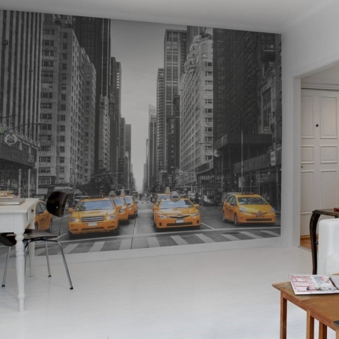 Fototapet, N.Y. Cab, Rebel Walls - Img 3