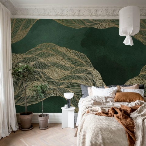 Fototapet, Opulence Flow, Jade, Rebel Walls - Img 3