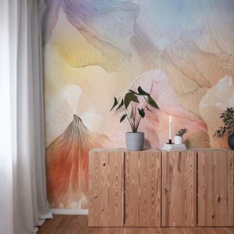 Fototapet, Pastel Petals, Rebel Walls - Img 3