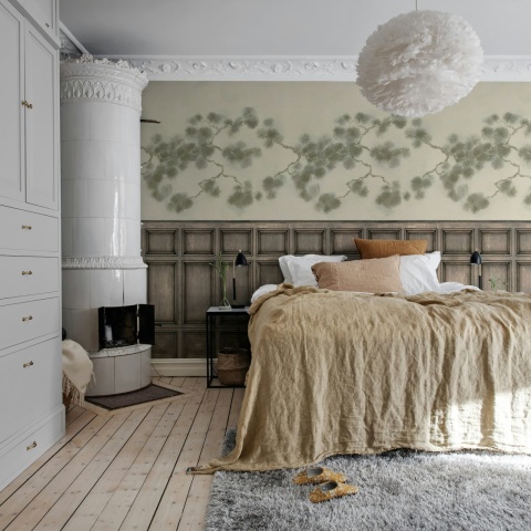 Fototapet, Pine Branch, Panels, Rebel Walls