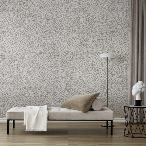 Fototapet, Raku Crackle, Cream, Rebel Walls - Img 6