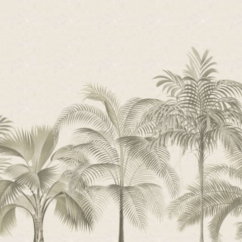 Fototapet, Retro Jungle, Beige, Rebel Walls - Img 5