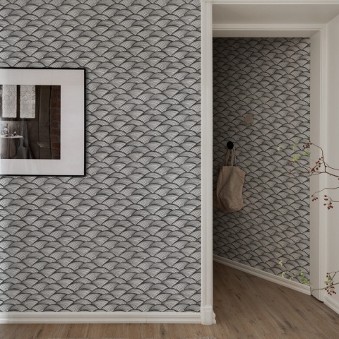 Fototapet, Ripple Graphite, Rebel Walls - Img 5