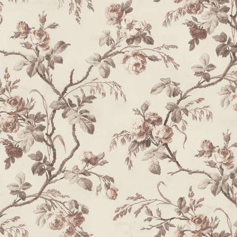 Fototapet, Rose Garland, Beige, Rebel Walls - Img 2
