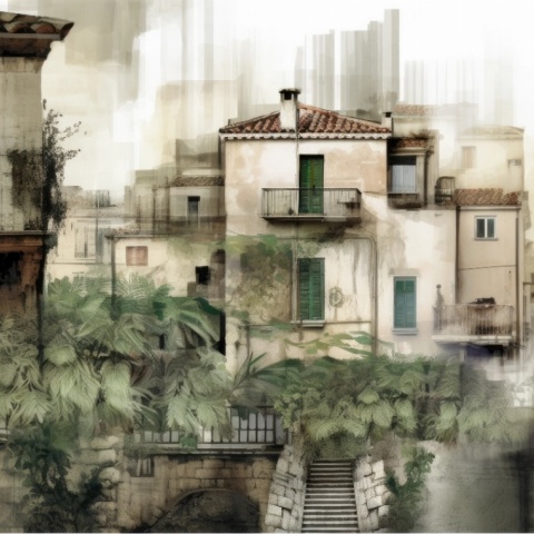 Fototapet Rustic Constructeur Ragusa Rêve CR103