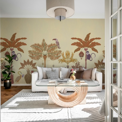 Fototapet, Savanna Chic, Beige, Rebel Walls