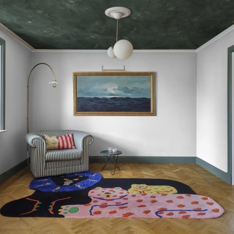 Fototapet, Sky Star, Dark Green, Rebel Walls