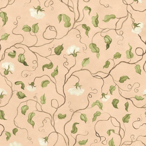 Fototapet, Soft Vines, Pink, Rebel Walls - Img 2