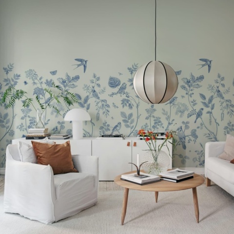 Fototapet, Spring Day, Blue, Rebel Walls