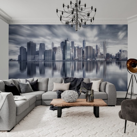 Fototapet, Steelblue City, Rebel Walls