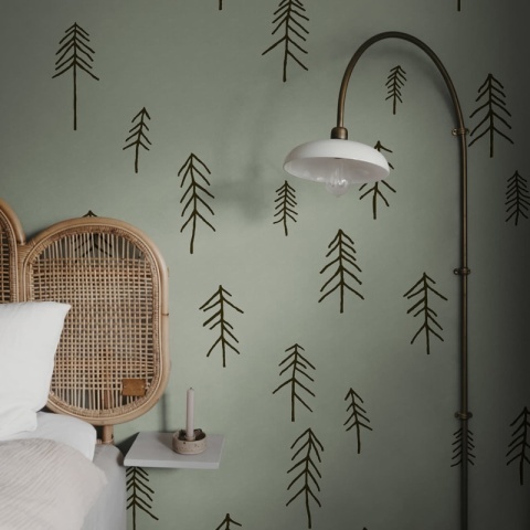 Fototapet, Tall, Dark Green, Rebel Walls - Img 3
