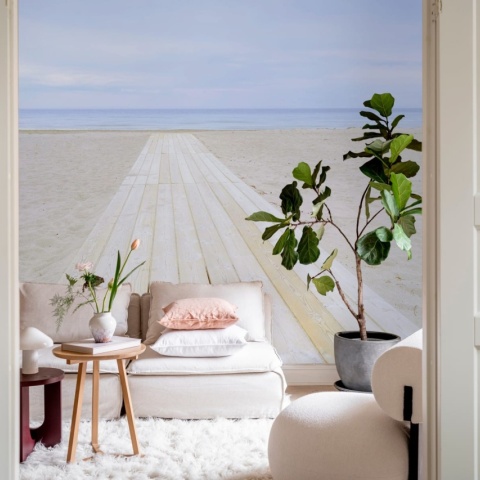 Fototapet, To the Sea, Sand, Rebel Walls - Img 3