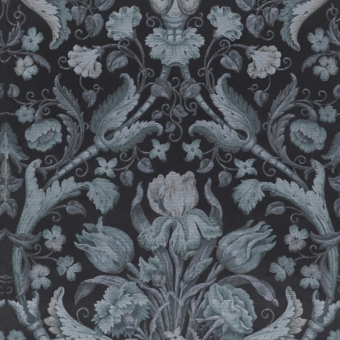 Fototapet, Vintage Tapestry, Blue, Rebel Walls - Img 5