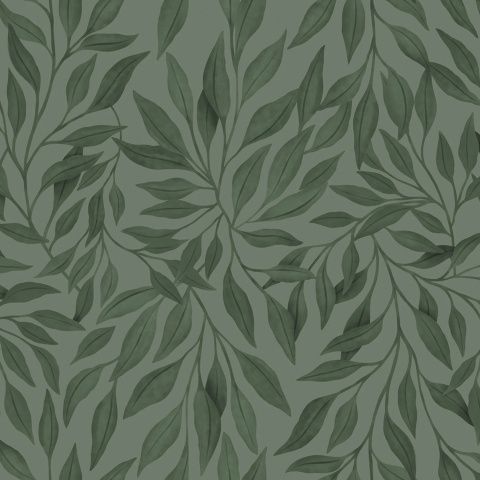Fototapet, Willow, Dark Green, Rebel Walls - Img 2