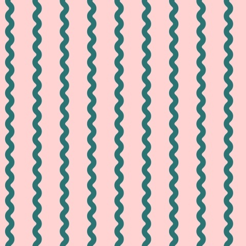 Fototapet, Wobbly Stripe, Pink, Rebel Walls - Img 2