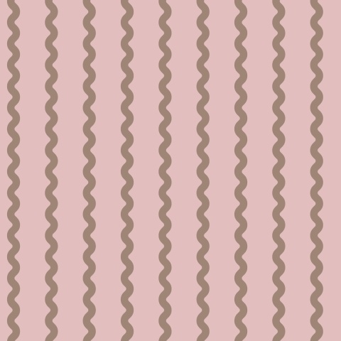 Fototapet Wobbly Stripe, Soft Pink, Rebel Walls - Img 2