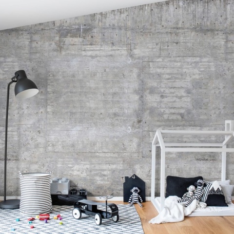 Fototapet, Wooden Concrete, Rebel Walls - Img 7